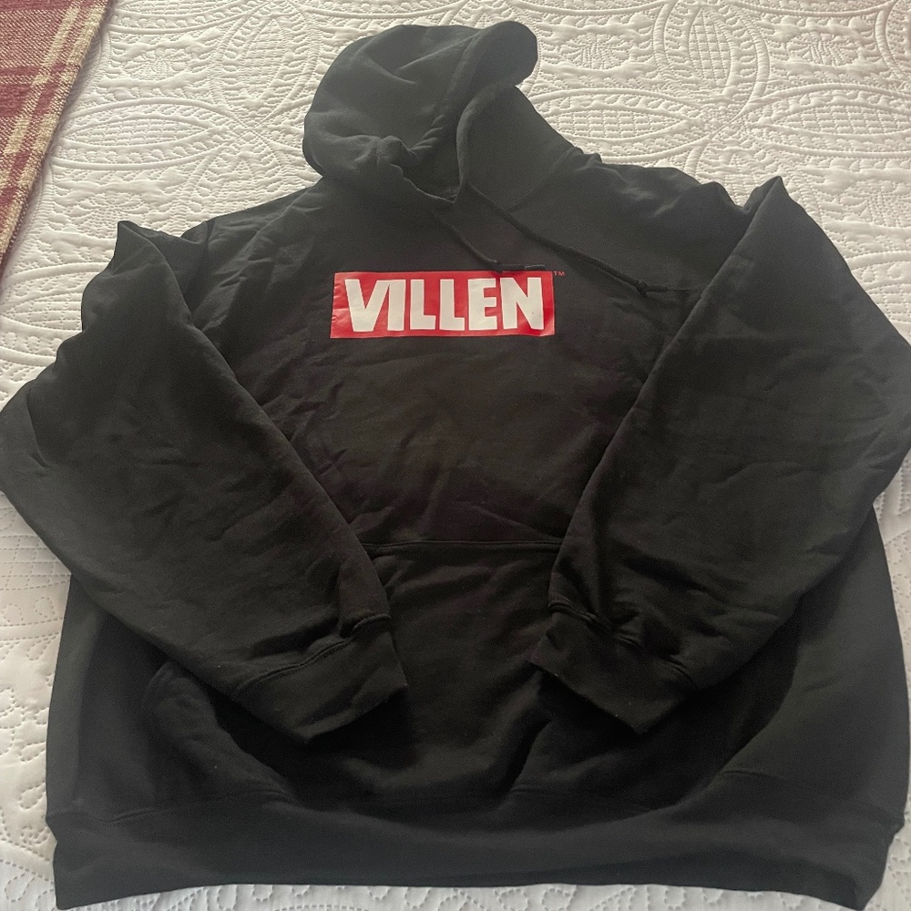 Unisex XL Black Hoodie